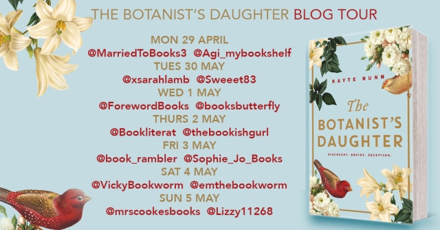 Botanists Daughter blog tour
